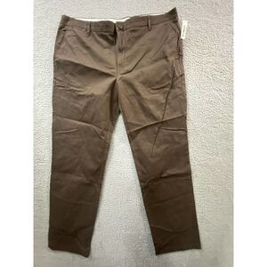 Goodthreads Pants Mens 42 34 Brown Straight Stretch Chino